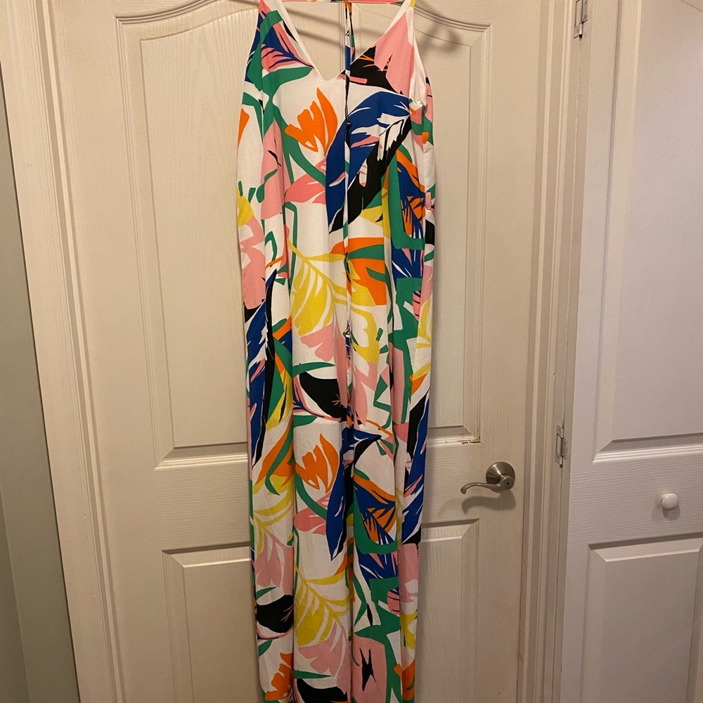 Long multi colored maxi